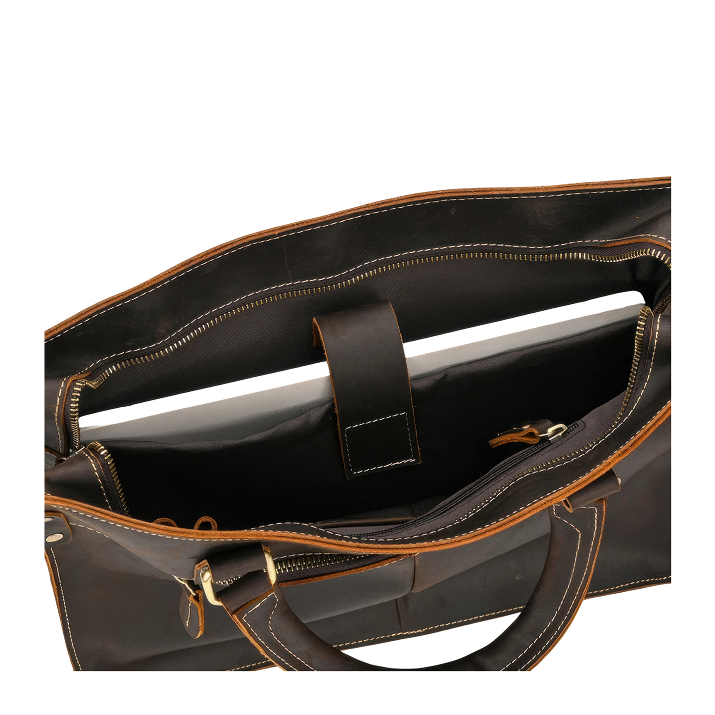 Maroquineries porte document cuir vintage