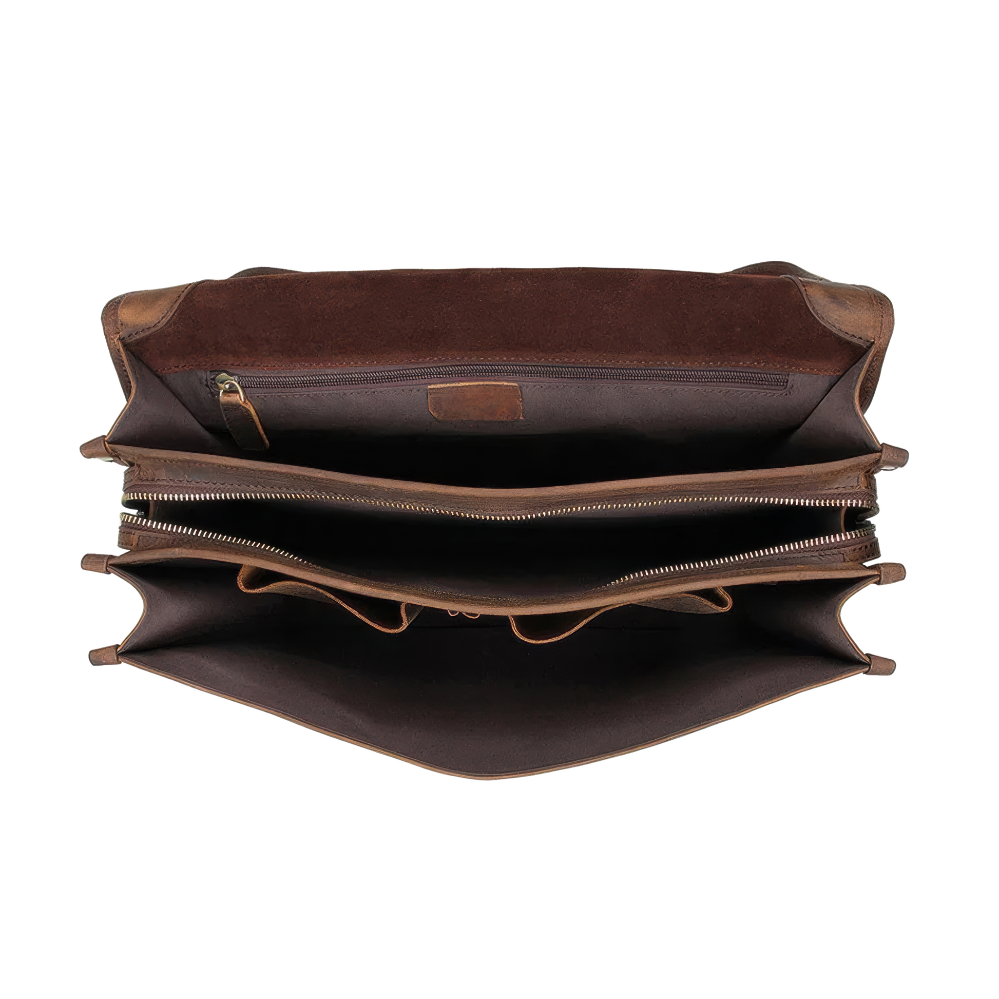 3 soufflets cuir serviettes