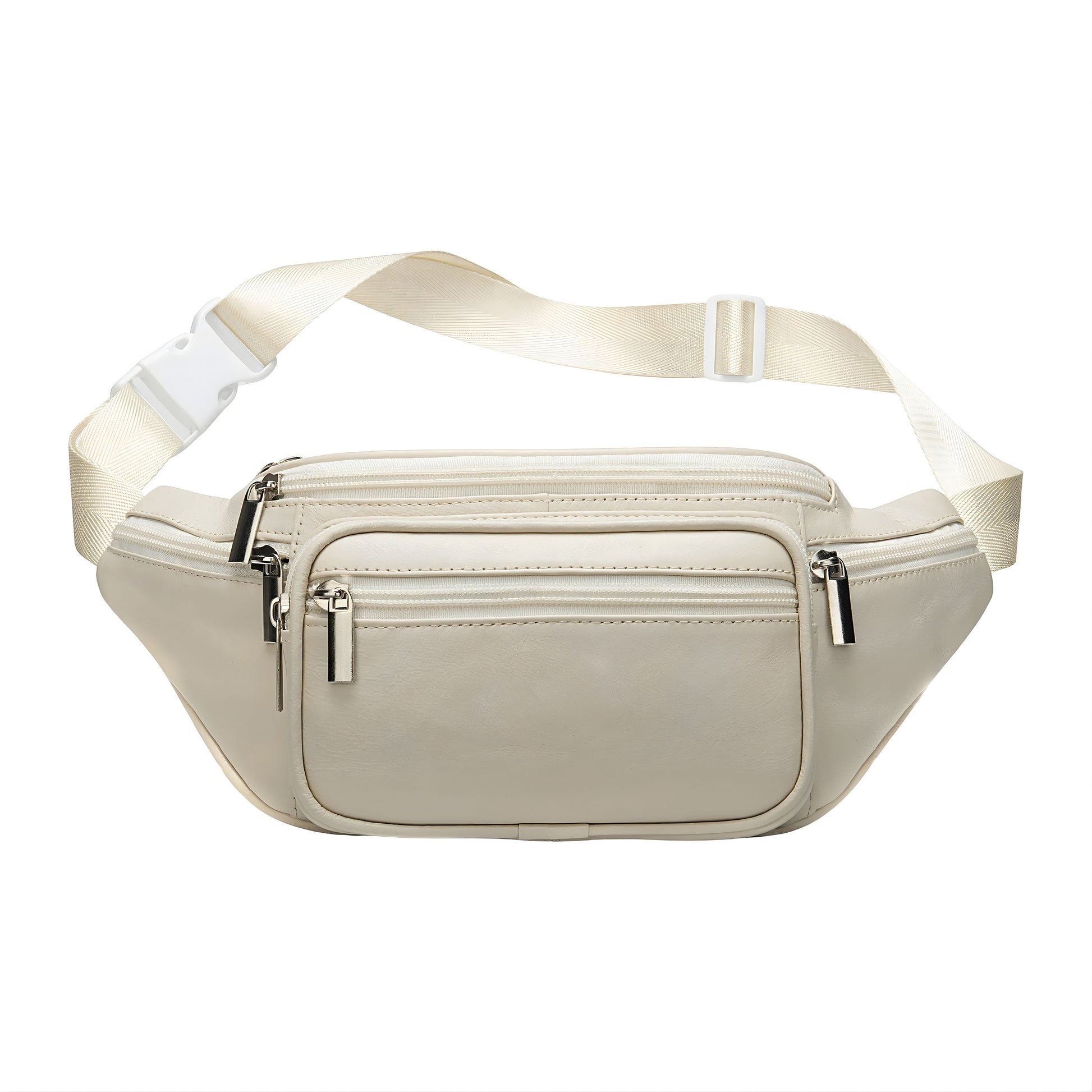 Banane cuir blanc
