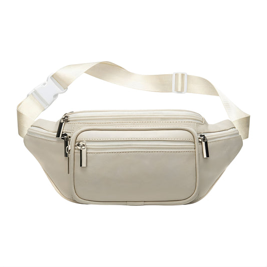 Banane cuir blanc