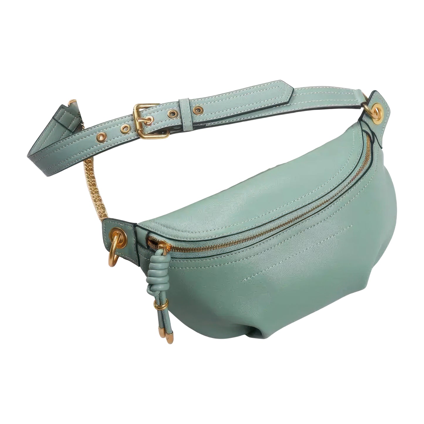 Banane cuir vert