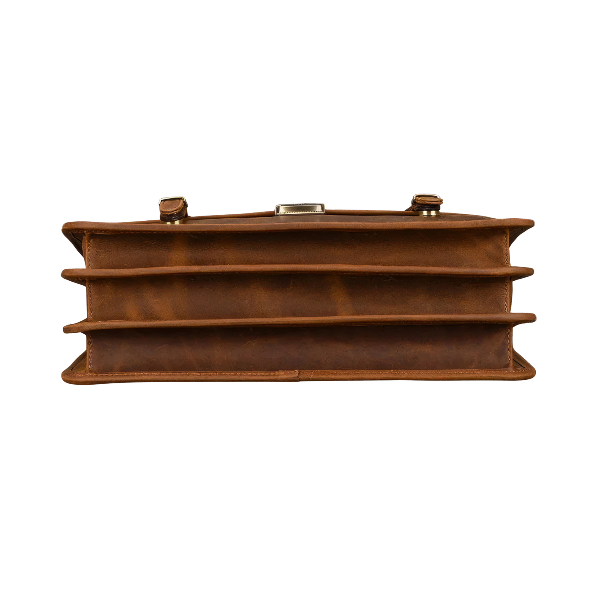 Cuir 3 soufflets serviette