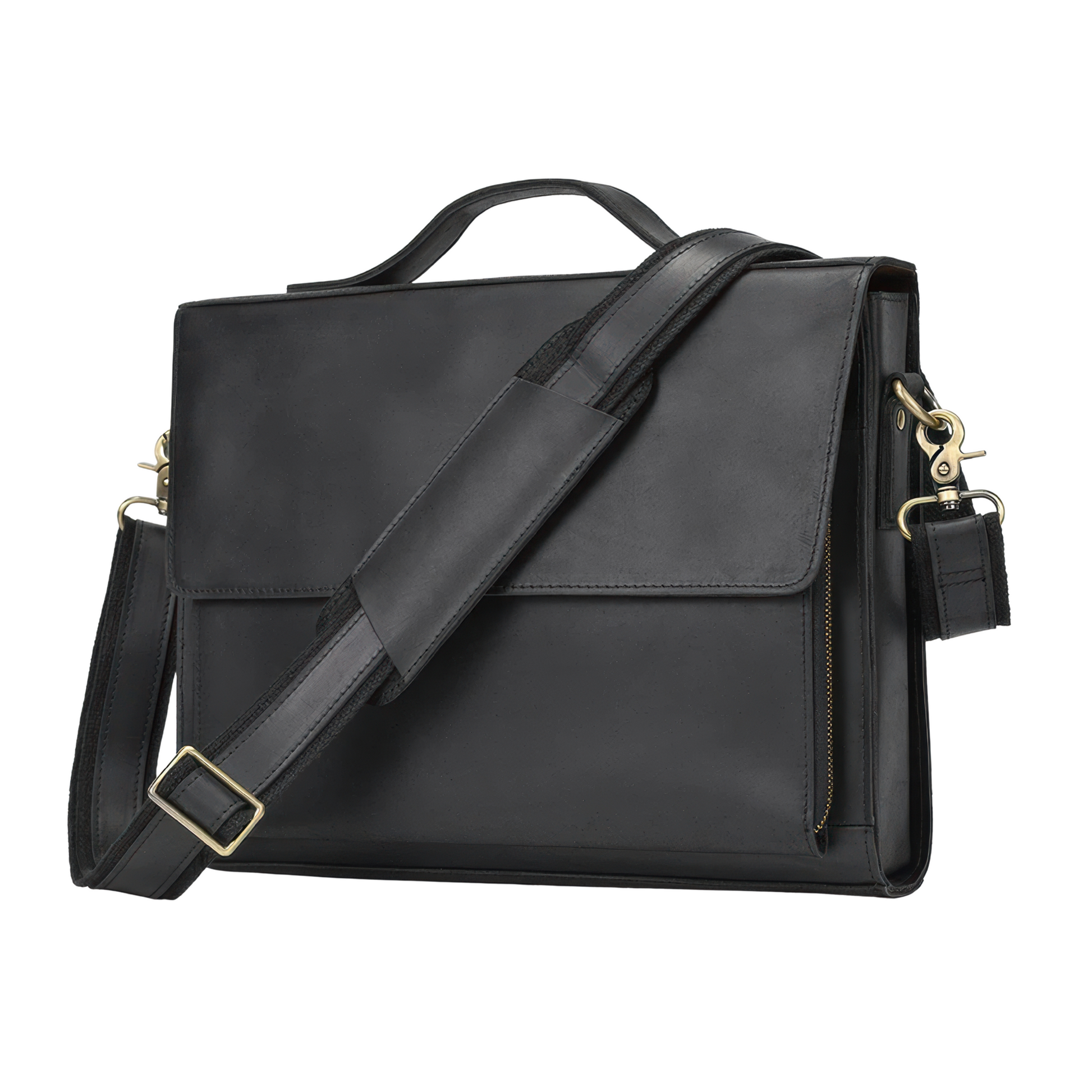 Cuir lisse porte documents