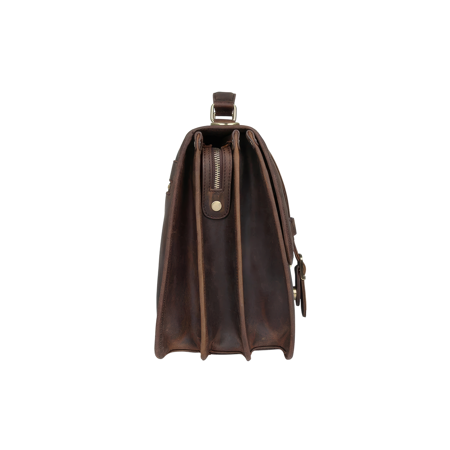 Cuir serviette 3 soufflets