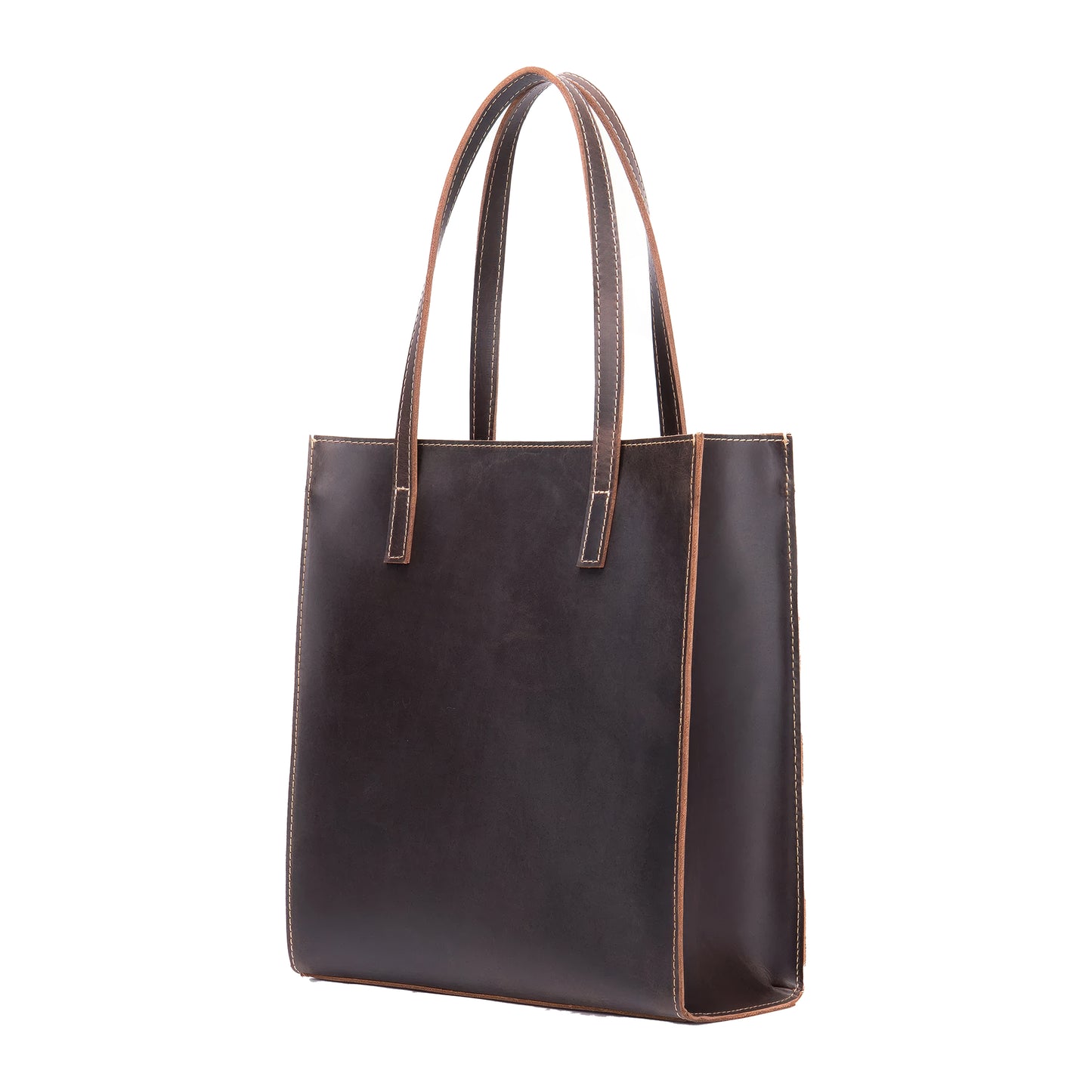 Grand sac à main femme cuir
