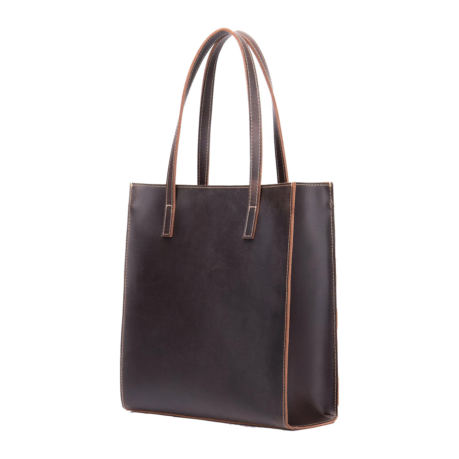 Grand sac à main femme cuir