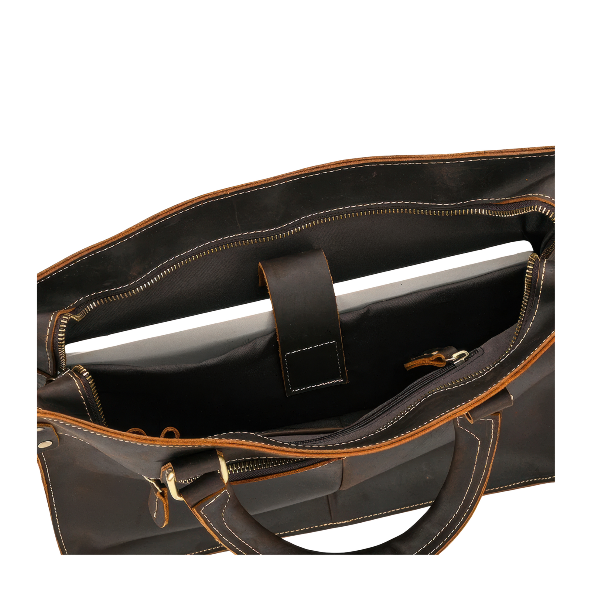 Maroquineries porte document cuir vintage