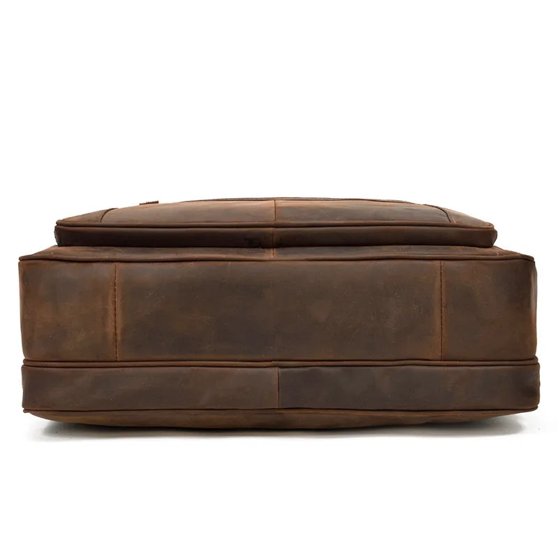 Ordinateur cuir serviette