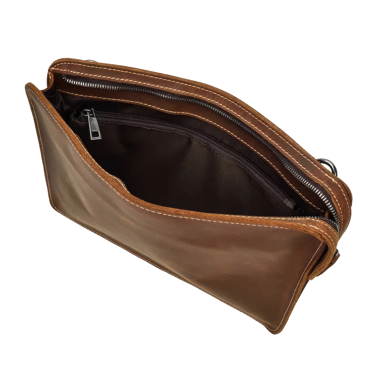 Pochette a4 cuir hommes