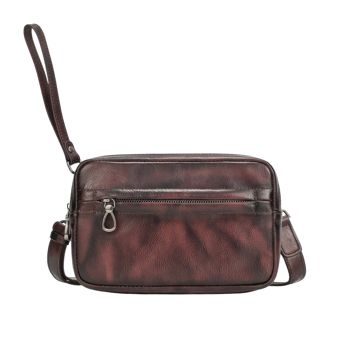 Pochette bandoulière cuir pour homme