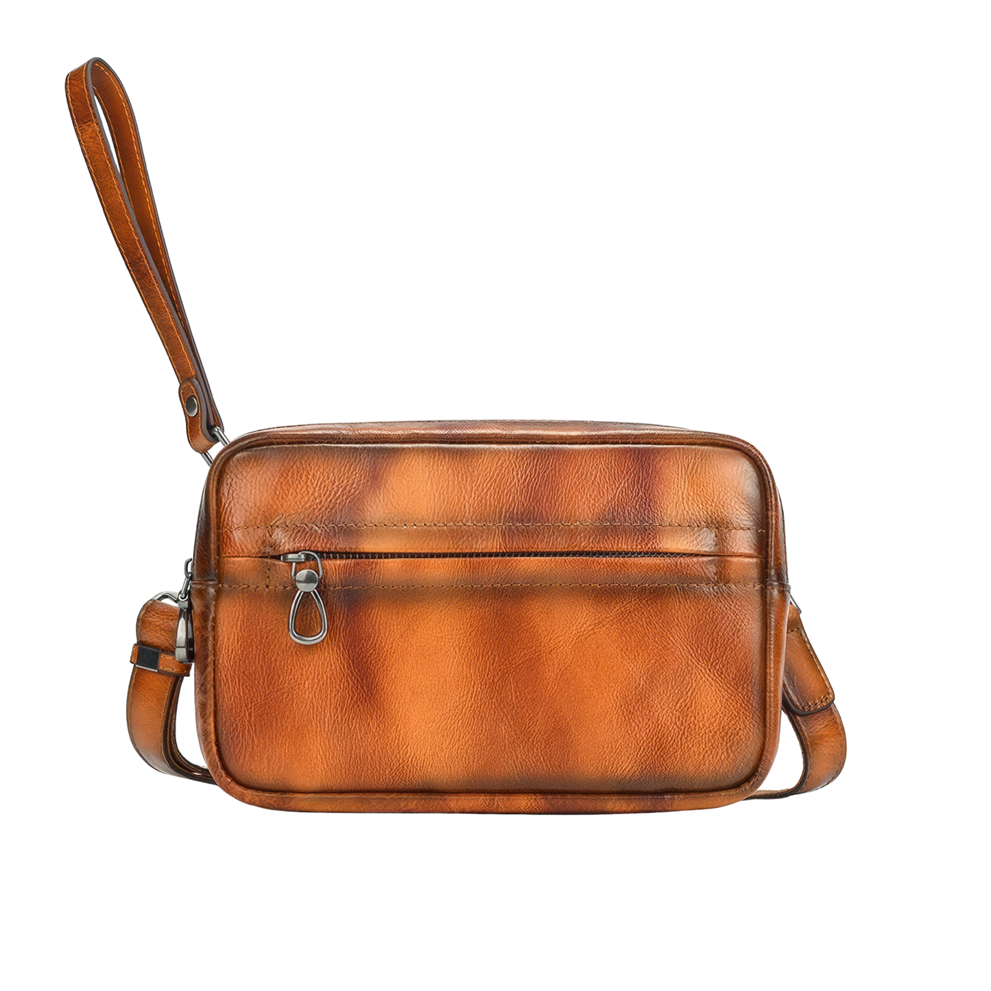 Pochette bandoulière cuir pour hommes