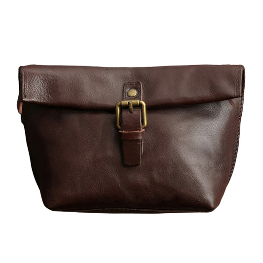 Pochette cuir bandoulière femme