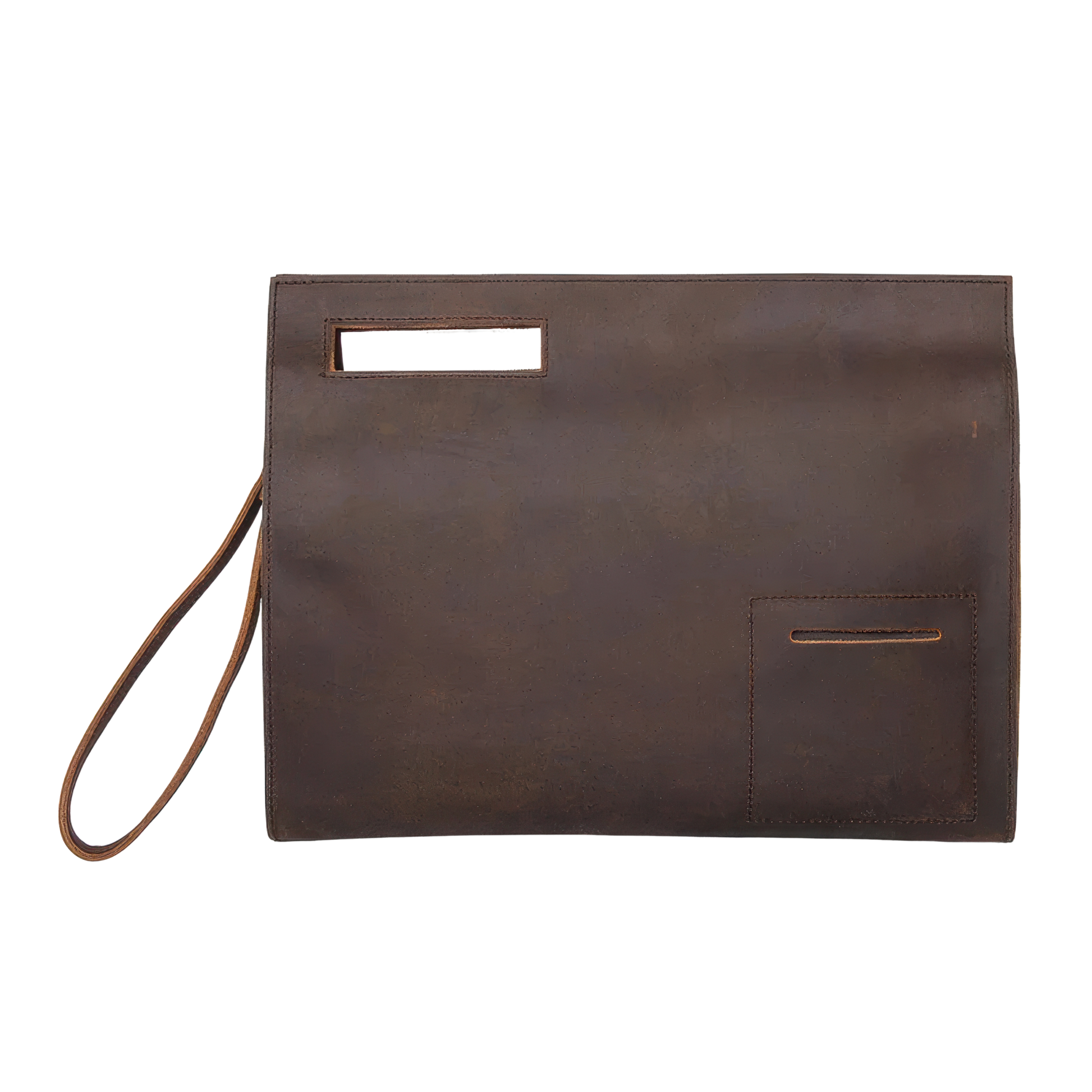 Pochette document cuir luxe