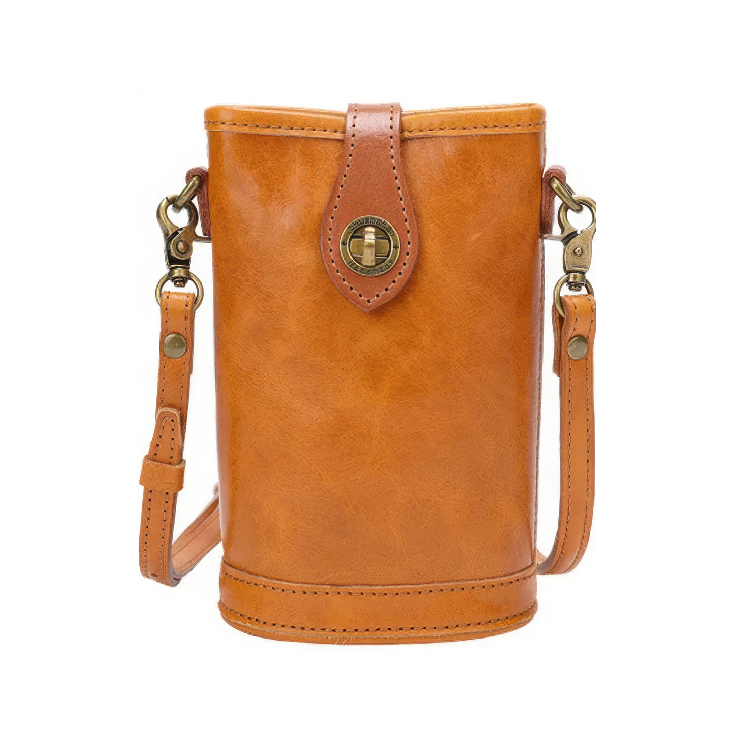 Pochette téléphone cuir femme