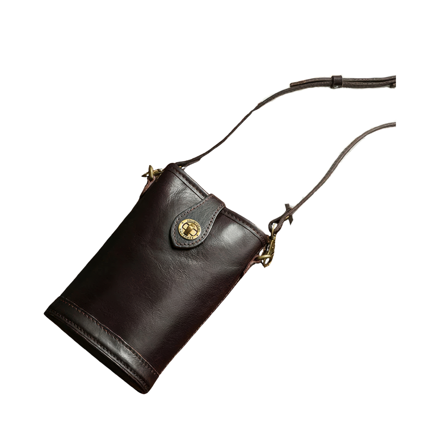 Pochette téléphone cuir femmes