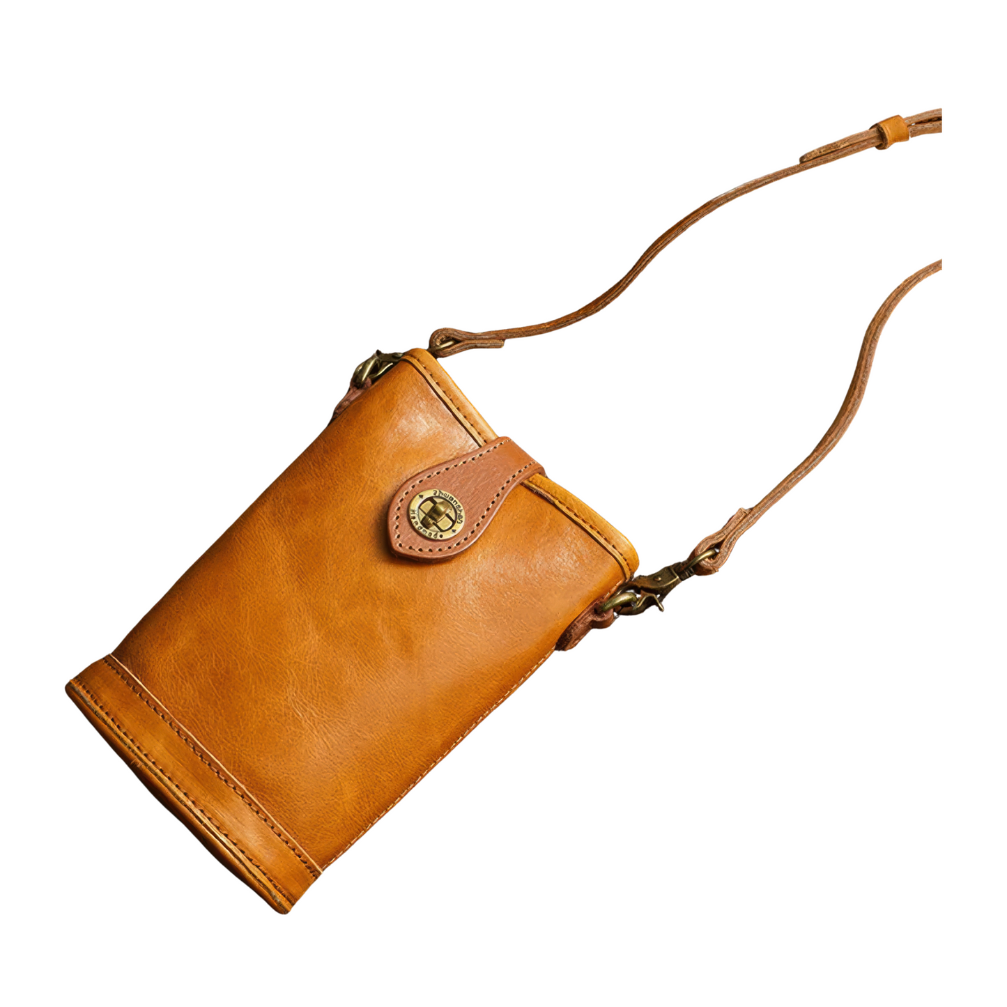 Pochette téléphone femme cuir