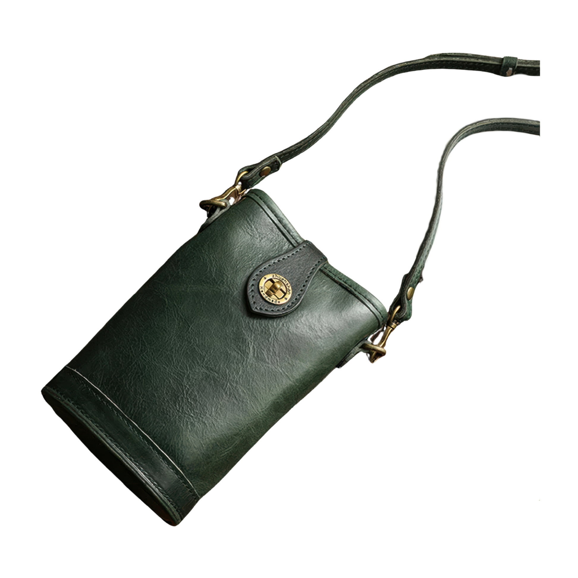 Pochette téléphone femmes cuir