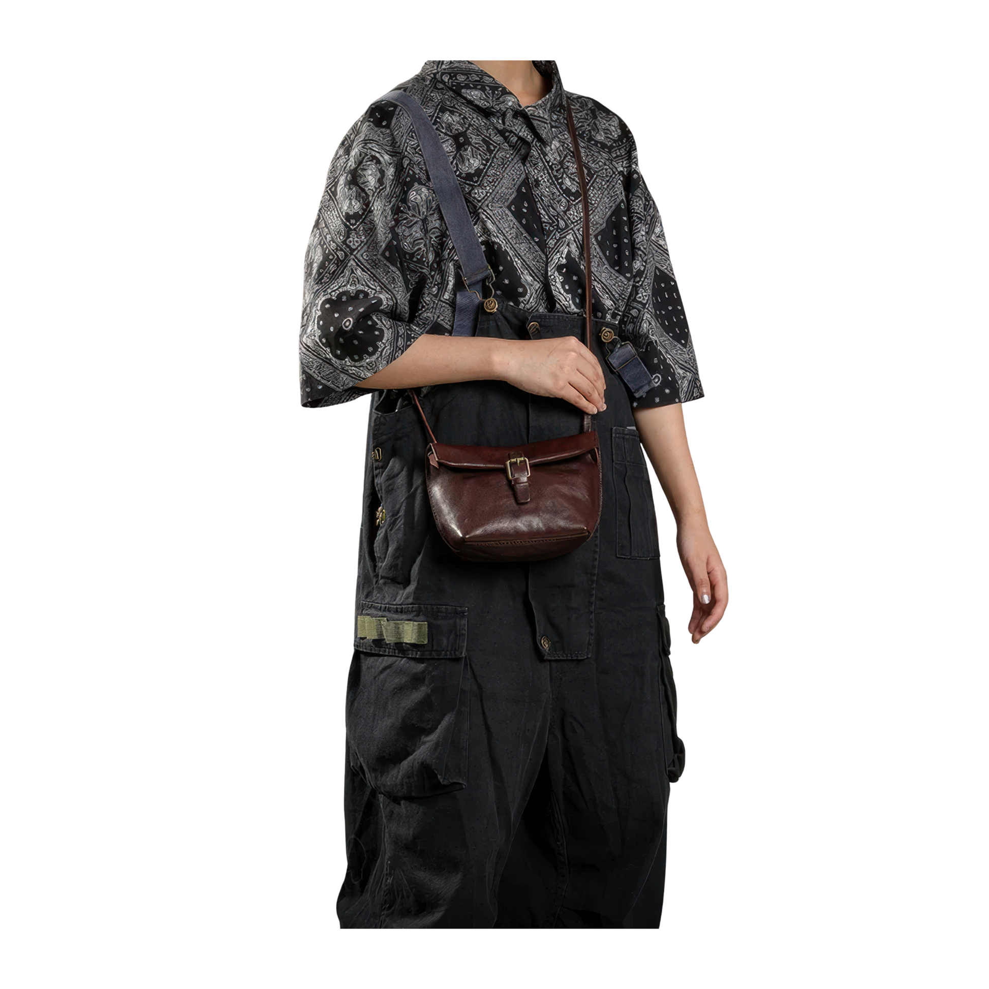 Pochettes bandoulière cuir femme