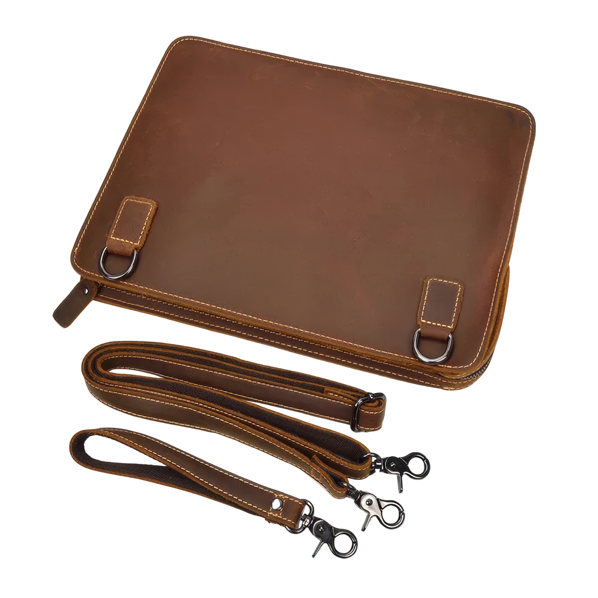 Pochettes cuir hommes a4