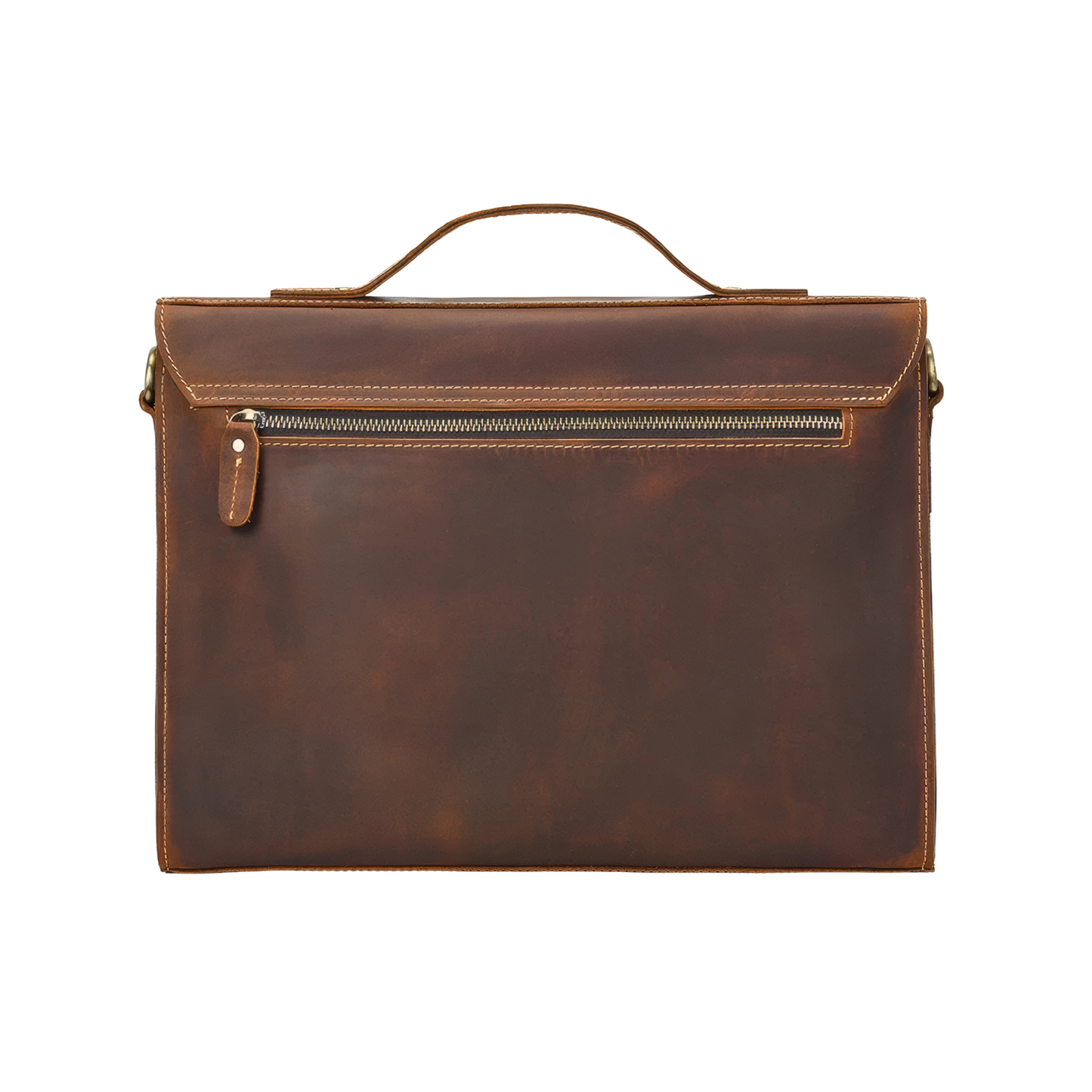 Porte documents cuir lisse