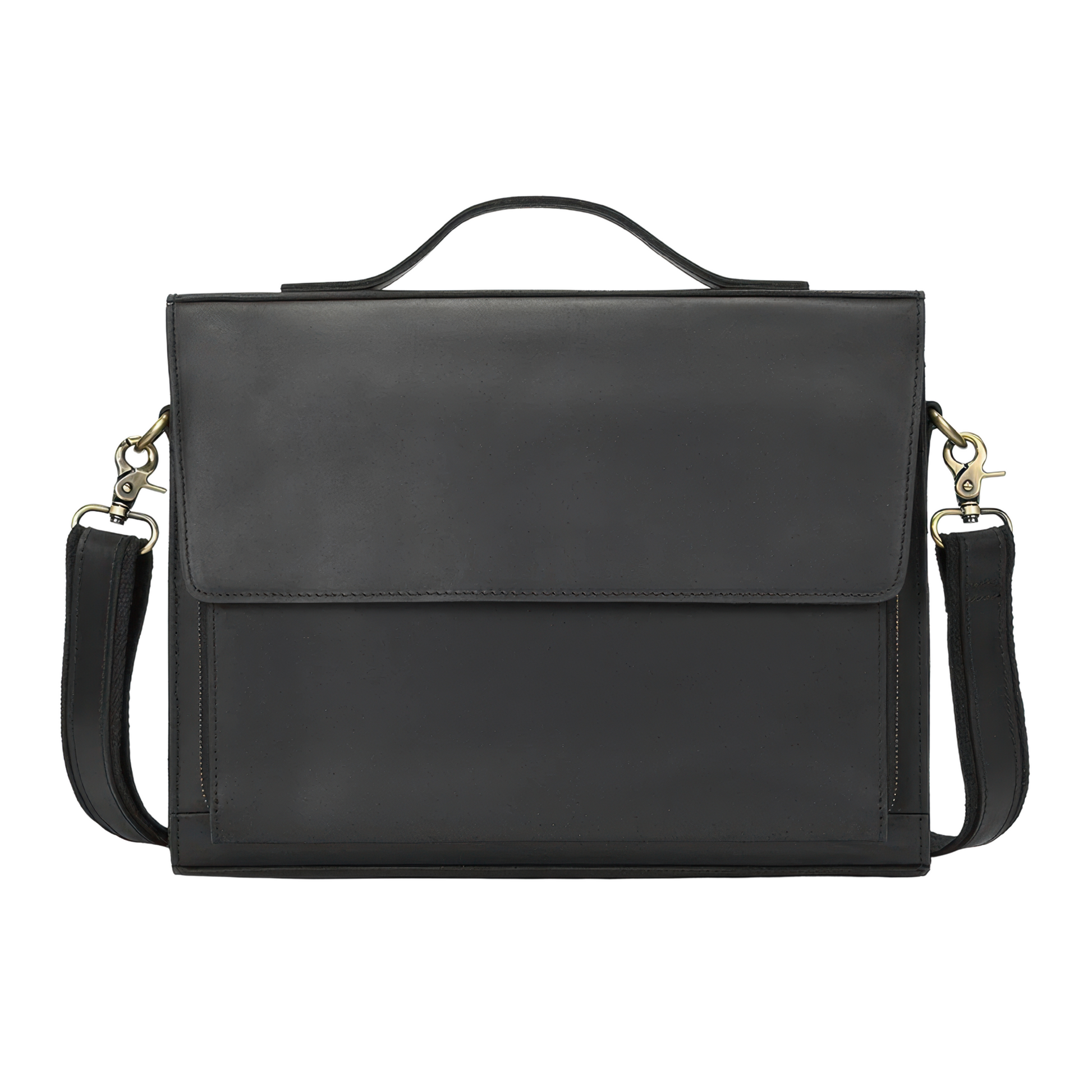 Portes document cuir lisse