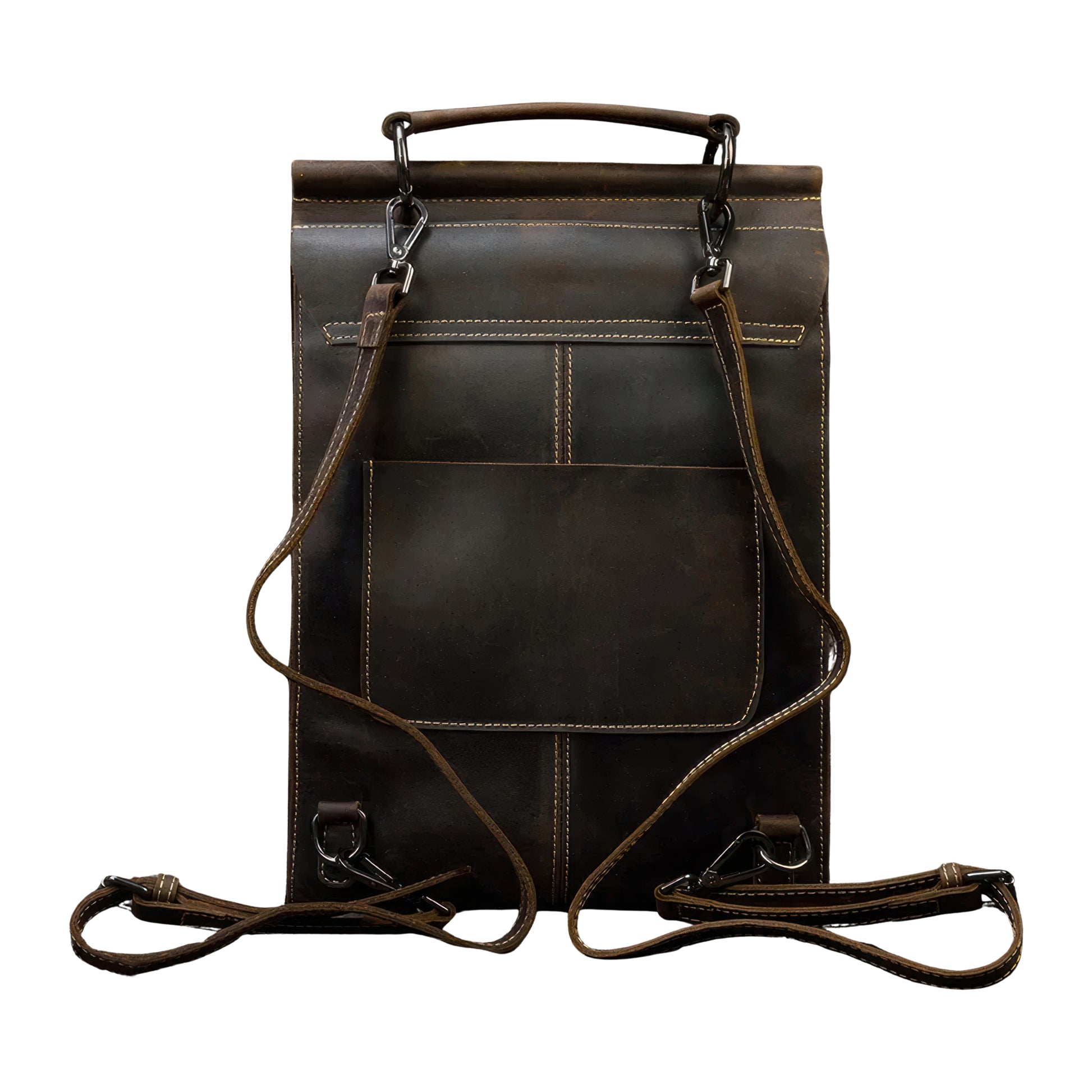 Sac a dos cuir vintage femme