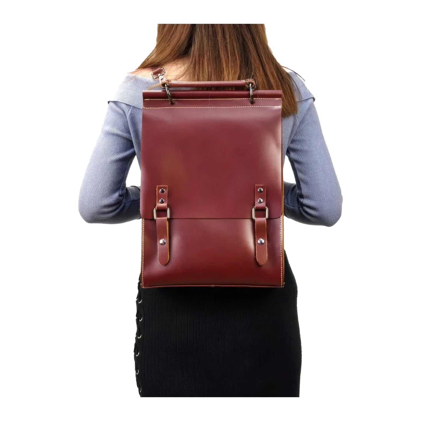 Sac a dos vintage cuir femme