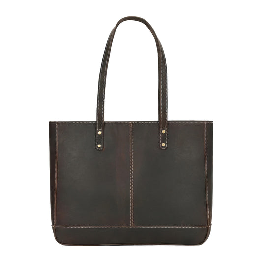 Sac a main cabas cuir