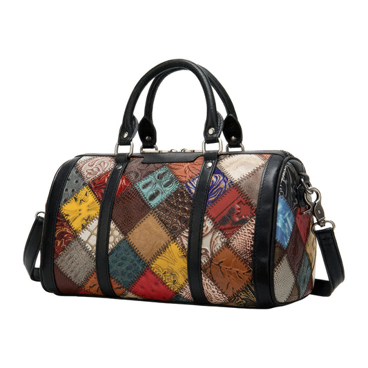 Sac à main cuir coloré 