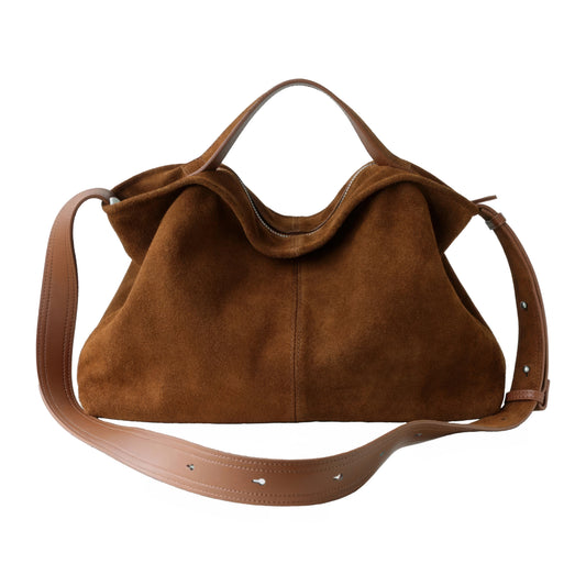 Sac à main cuir daim