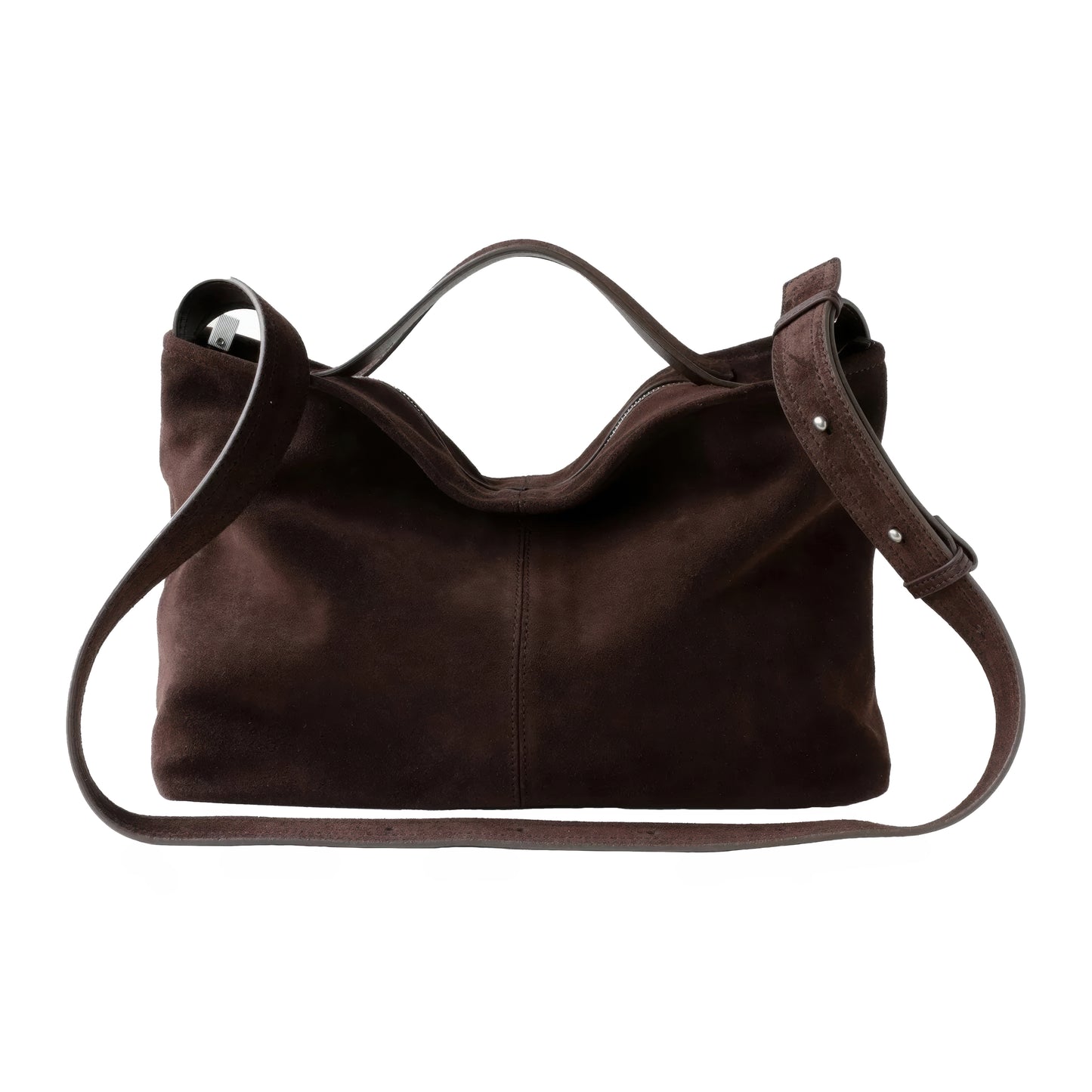 Sac à main cuir et daim