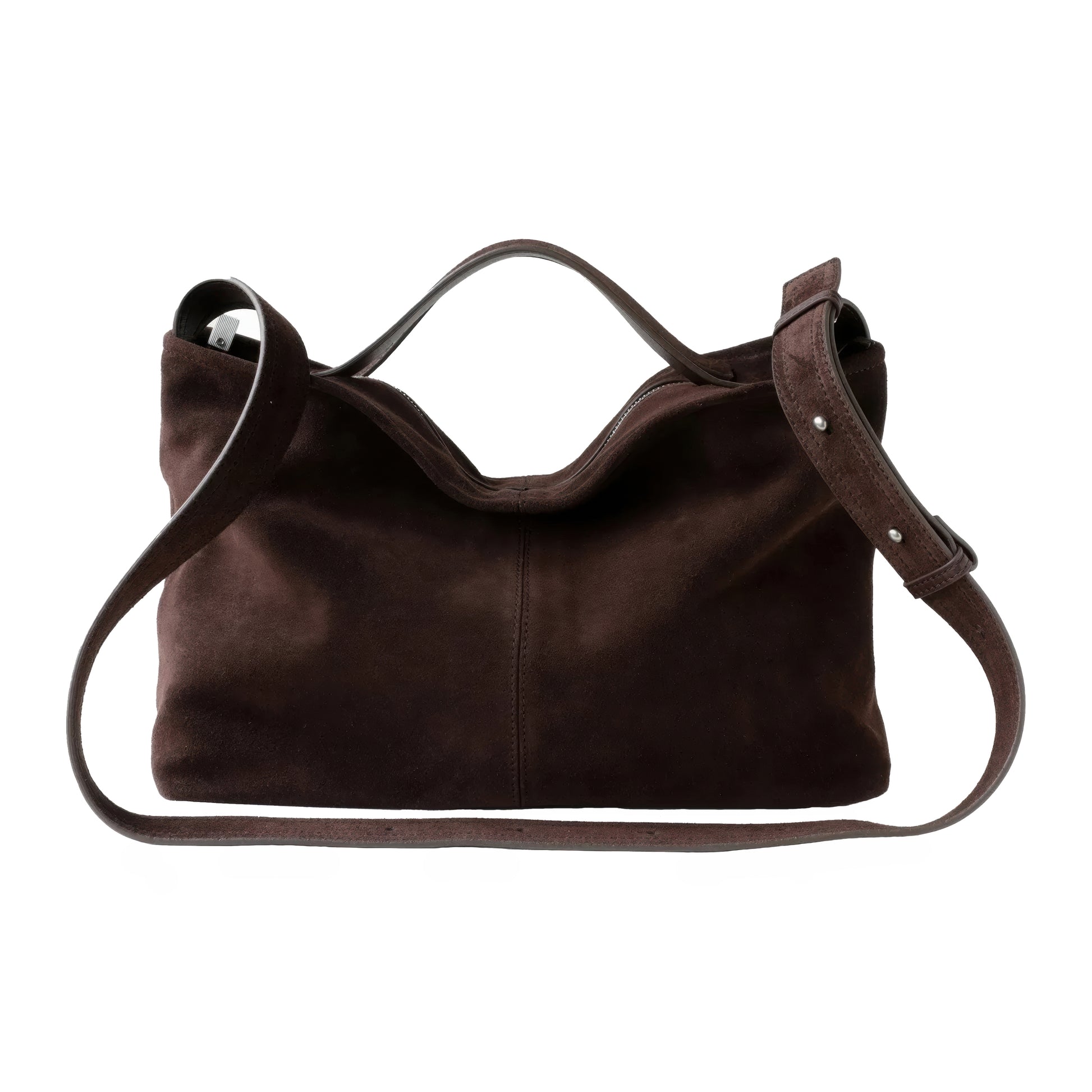 Sac à main cuir et daim