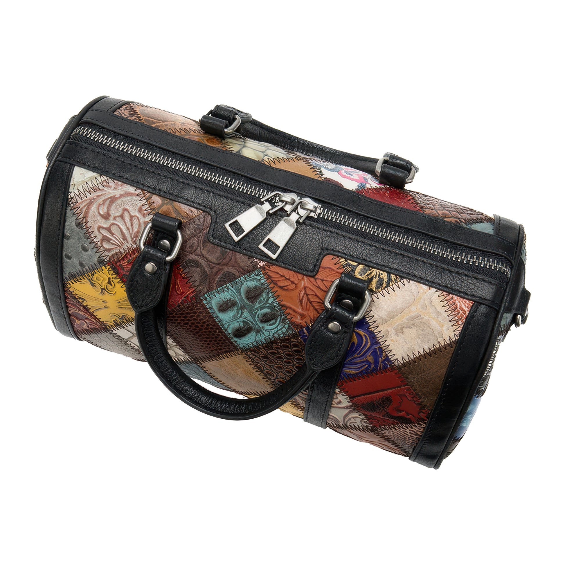 Sac à main original coloré cuir 