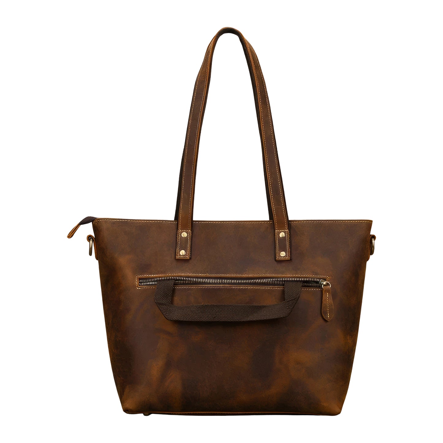 Sac cabas vintage cuir