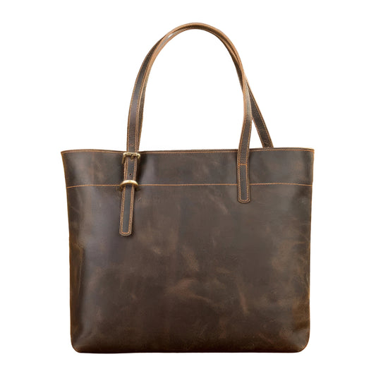 Sac cuir vieilli cabas