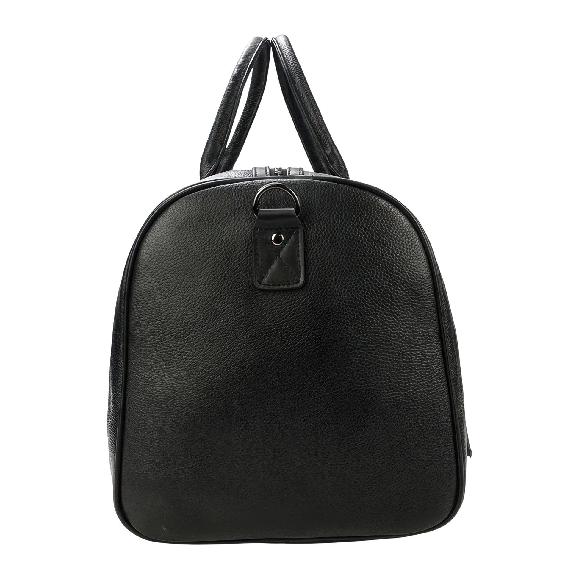 Sac de voyage cuir femme noir
