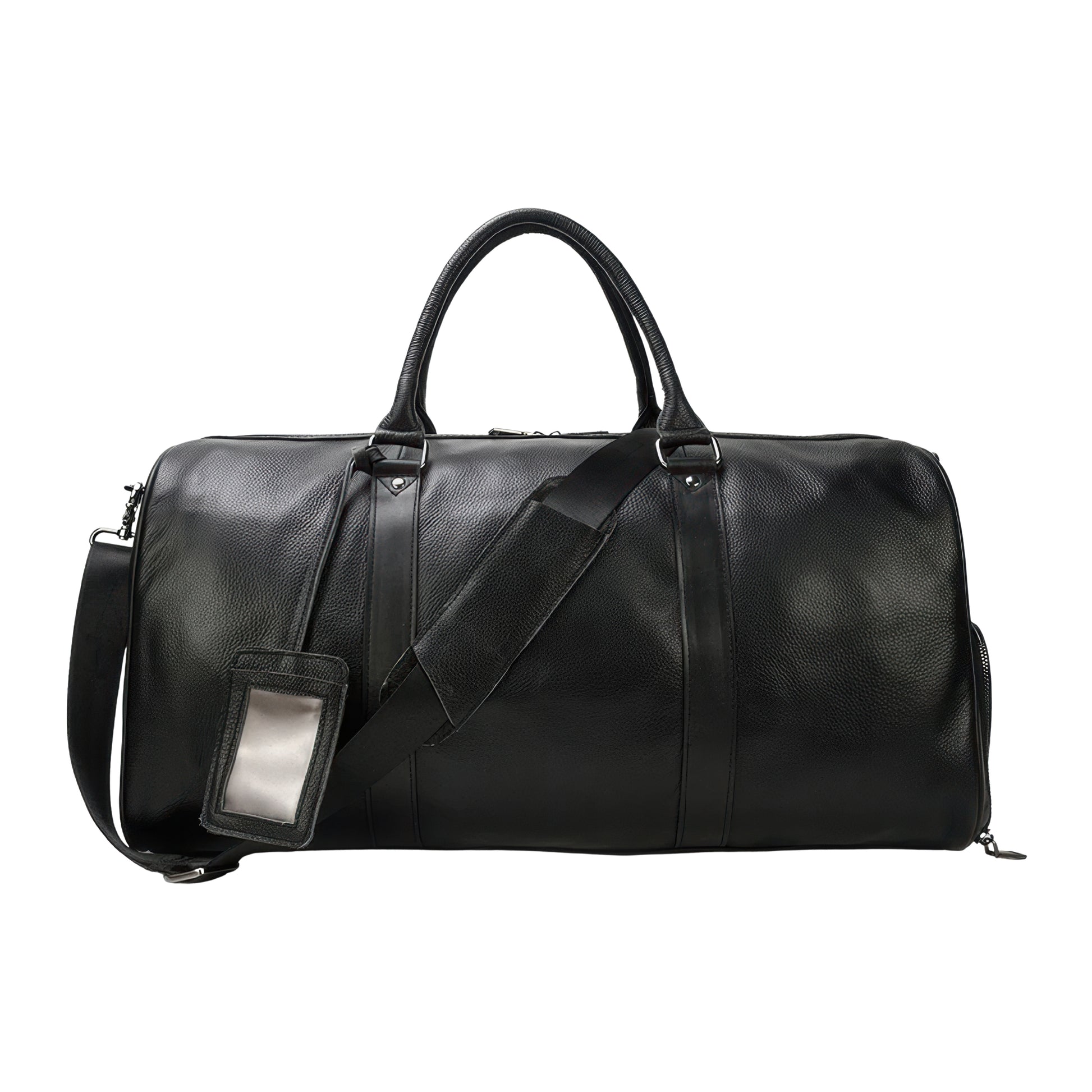 Sac de voyage cuir noir femme