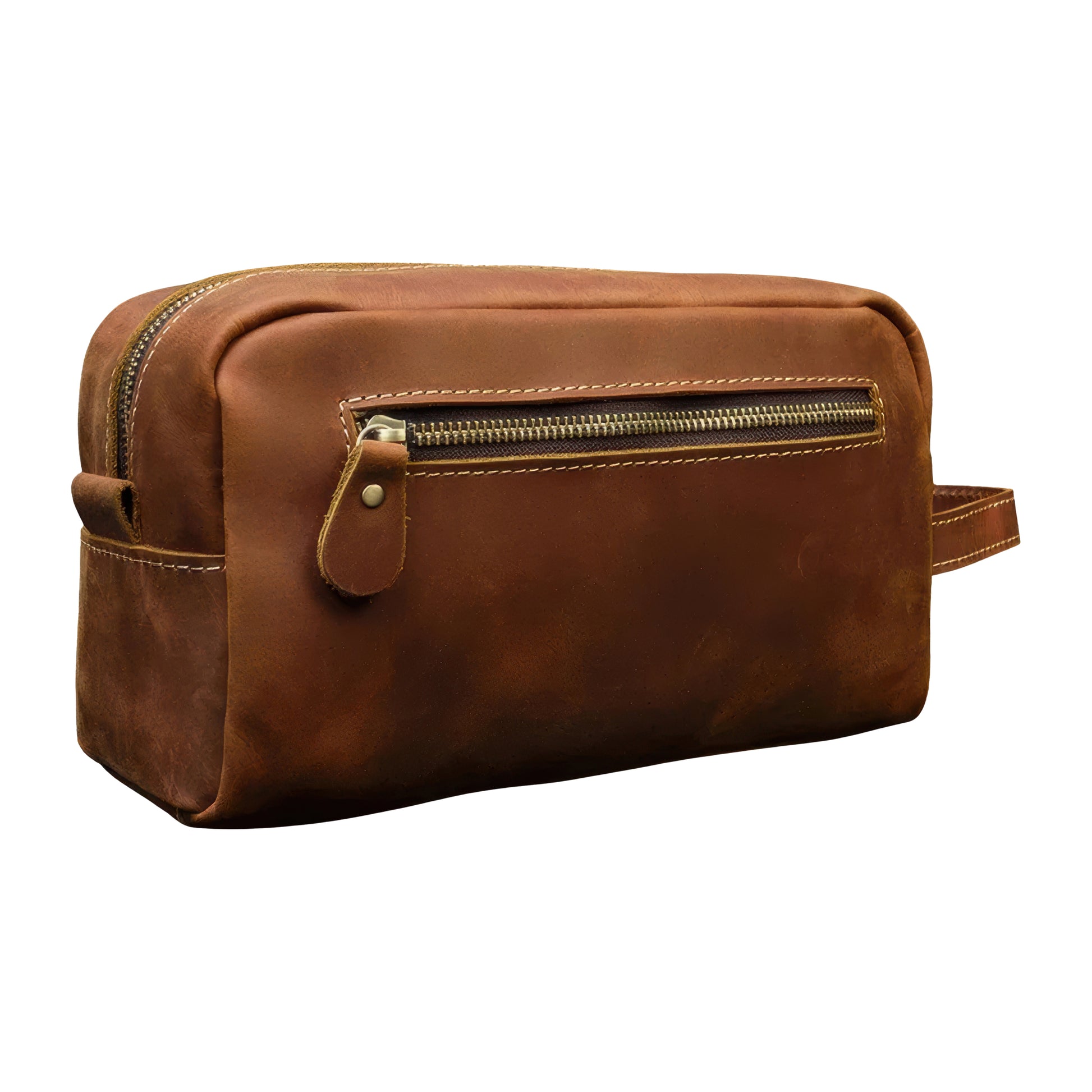Sac de voyage cuir trousse de toilette
