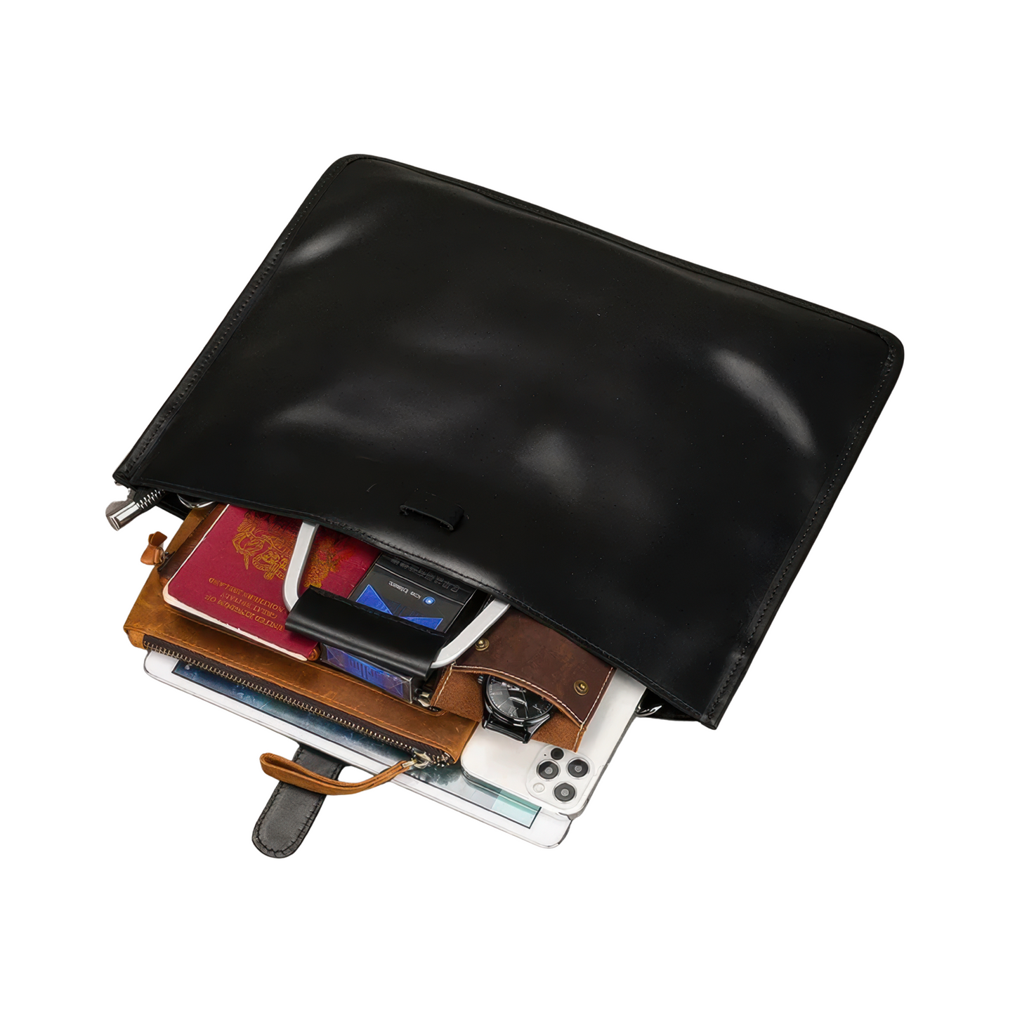 Sac Porte Document Cuir Homme