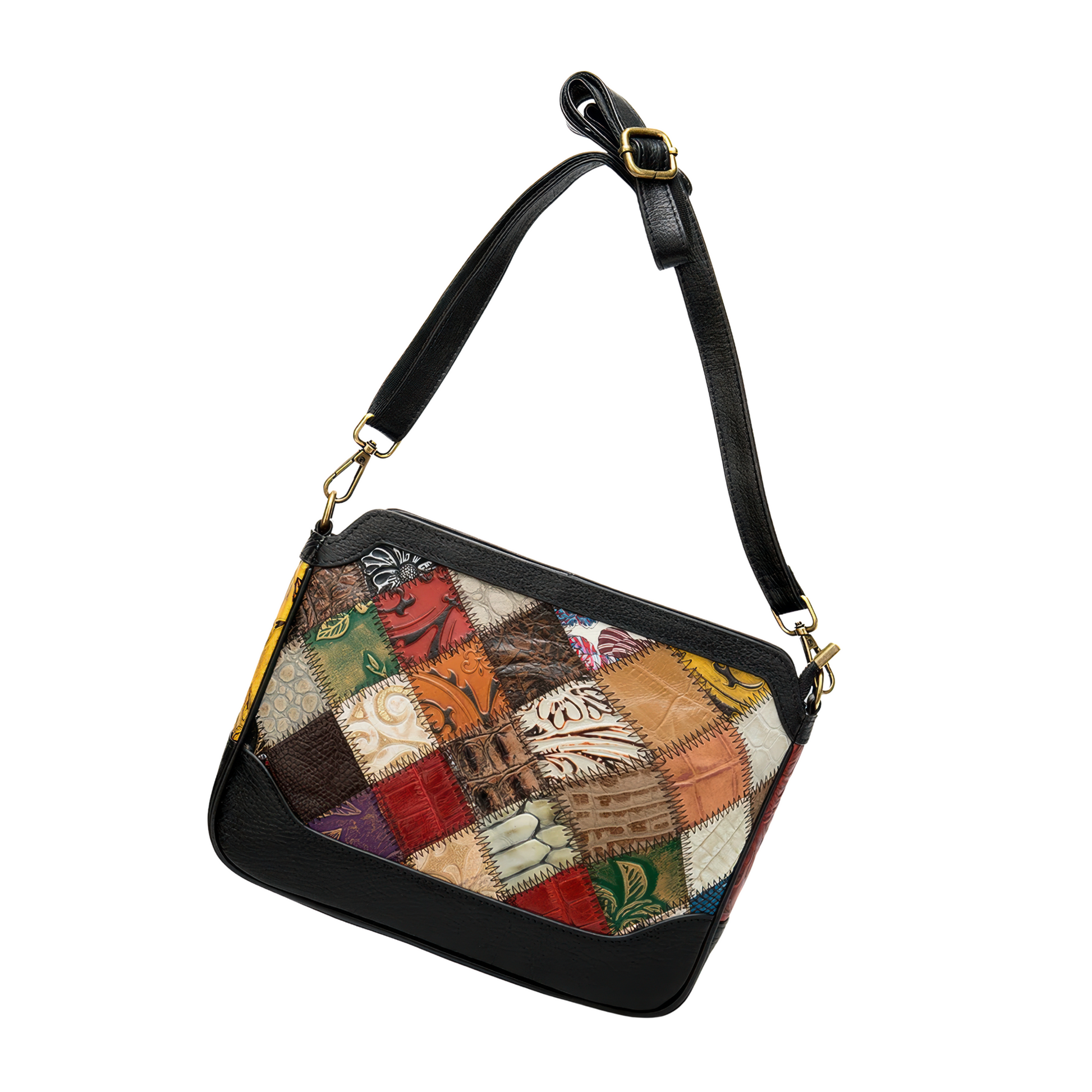 Sac pochette bandoulière femme cuir