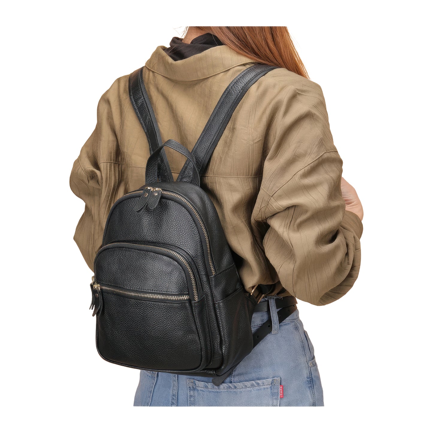 Sacs a dos cuir femme vachette