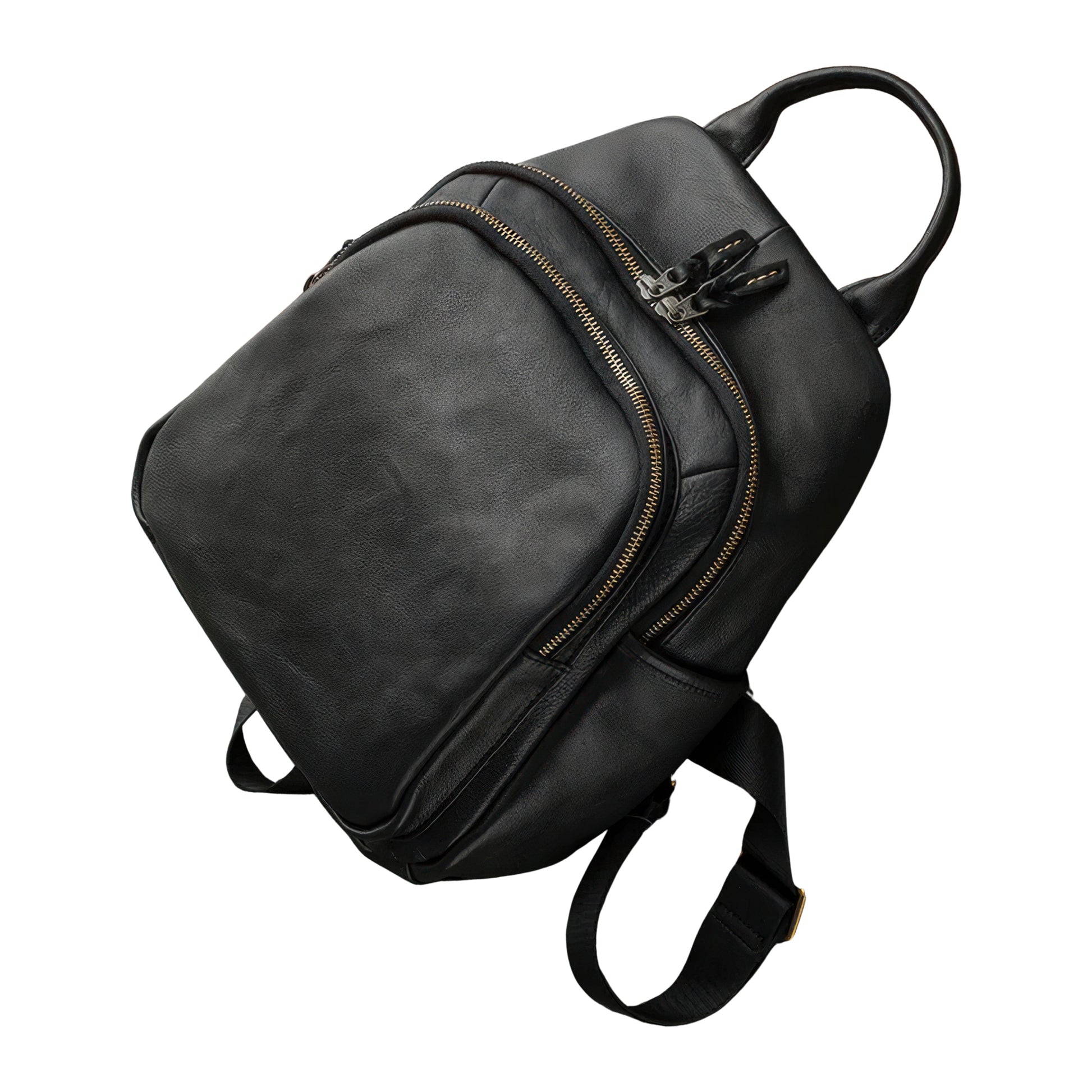 Sacs à dos cuir naturel