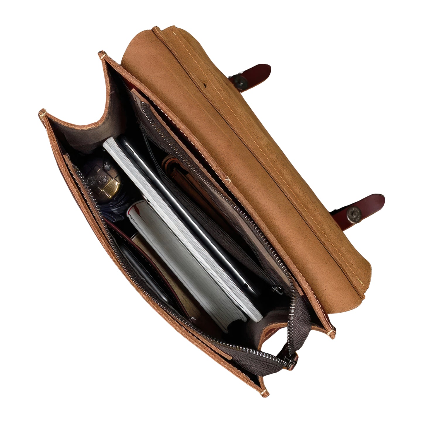 Sacs a dos en cuir femme vintage