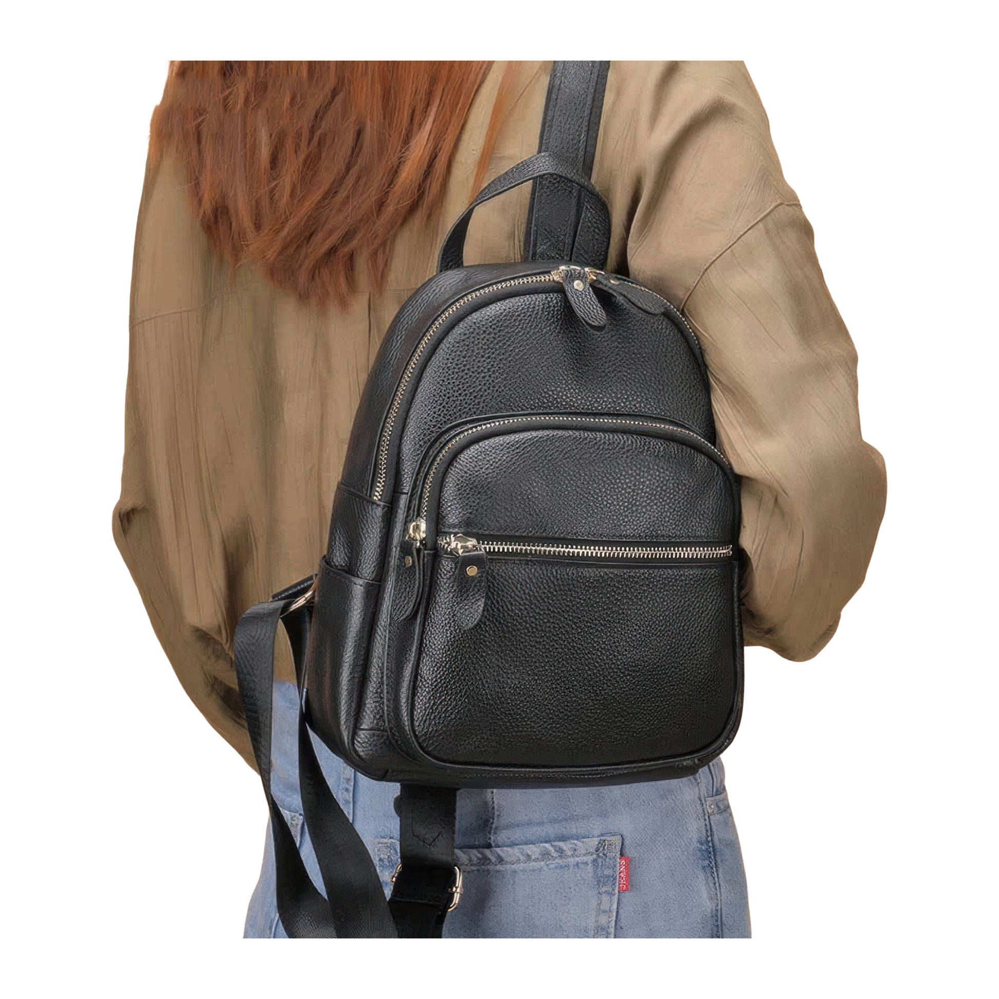 Sacs a dos femme cuir vachette