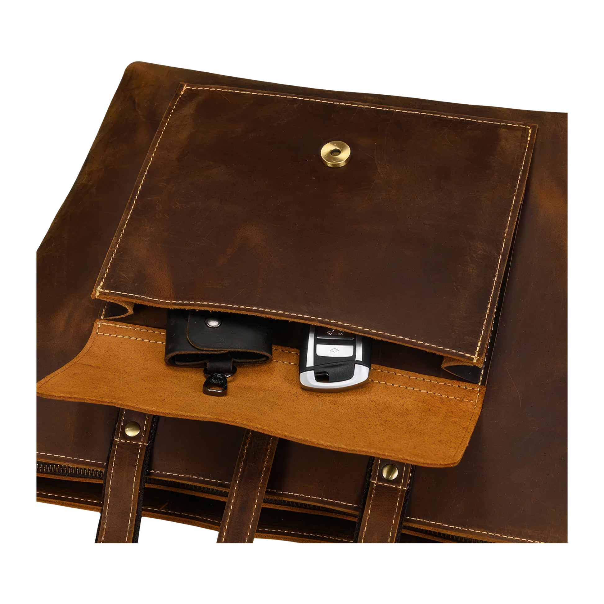 Sacs cabas cuir vintage