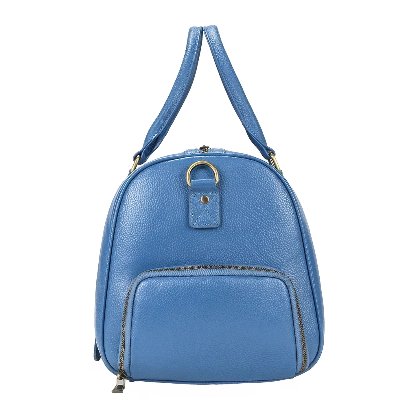 Sacs voyage cuir femmes bleu