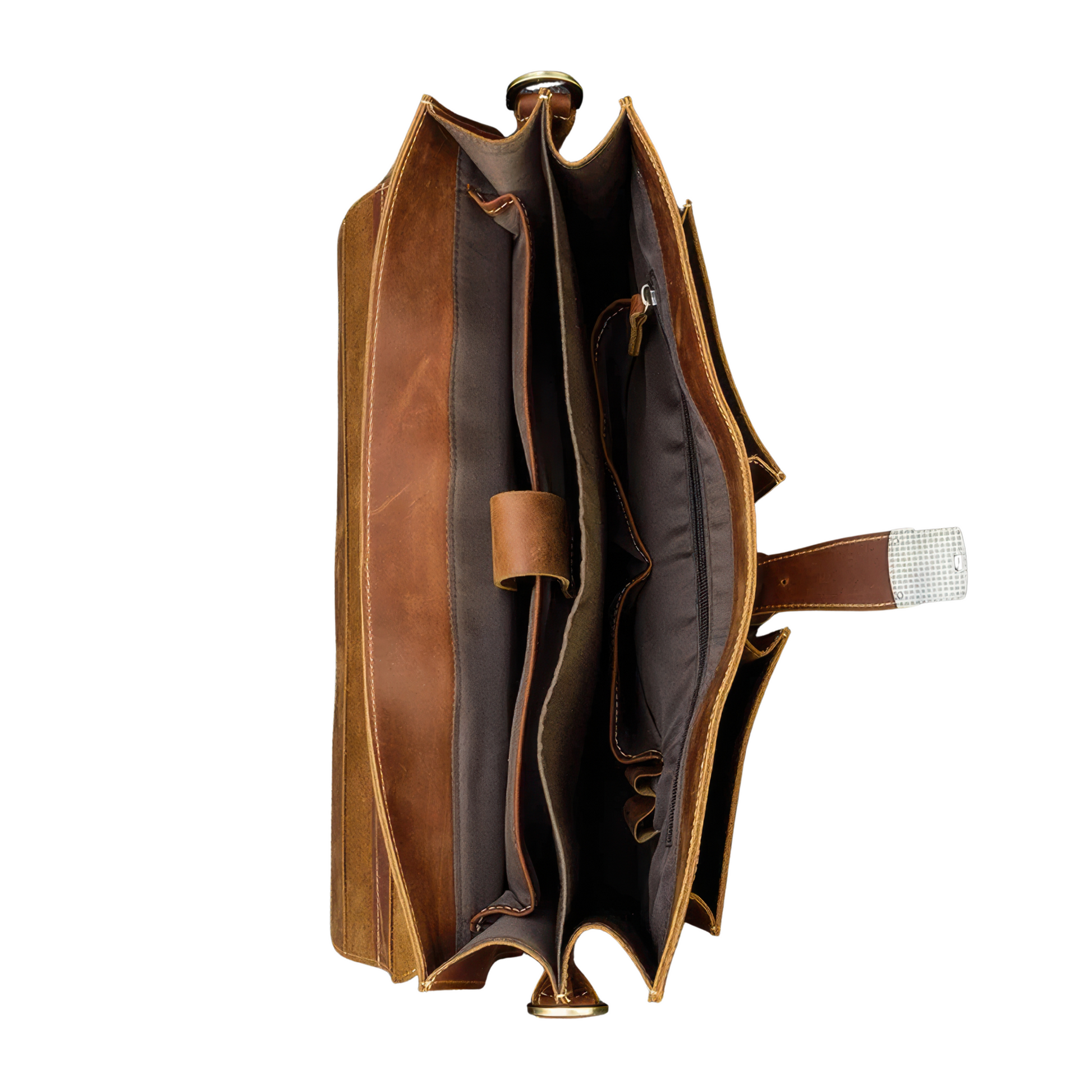 Serviette en cuir portes document