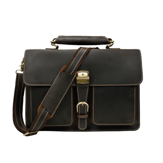 Serviette porte document cuir
