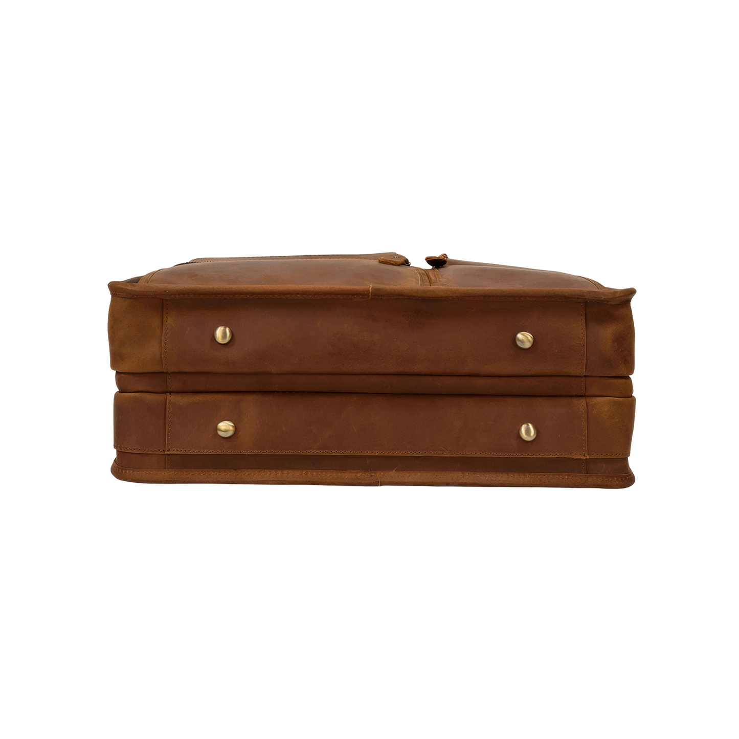 Serviettes cuir homme marron