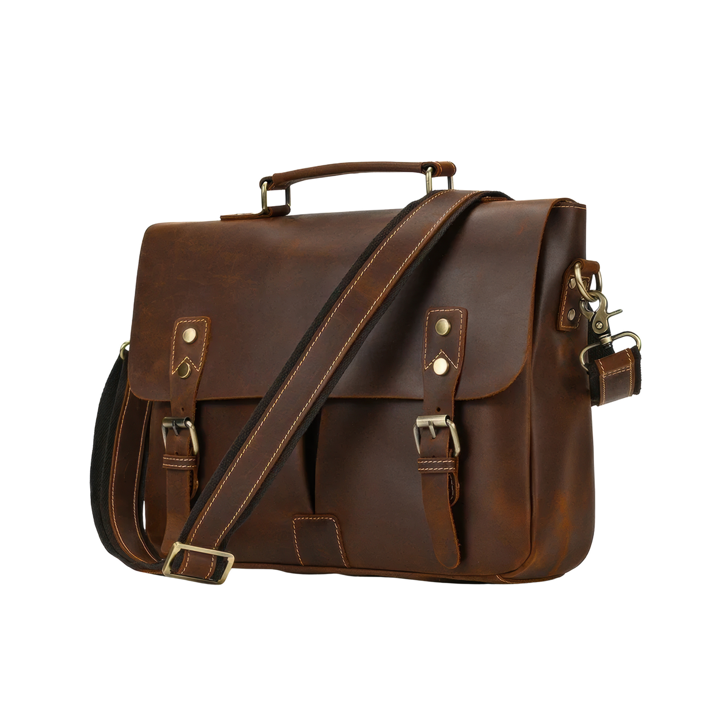 Serviettes vintage cuir homme
